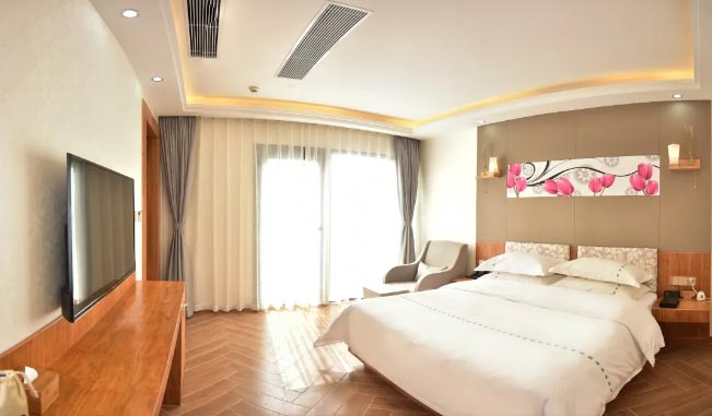 中山泉眼温泉度假酒店泉景豪华套房2房1厅