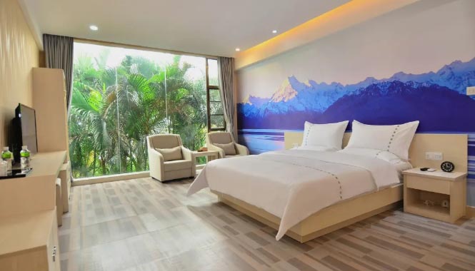 中山泉眼温泉度假酒店泉栈4房1厅