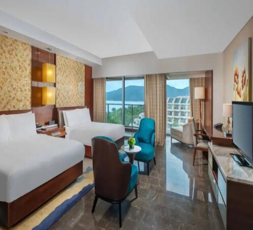 三亚亚龙湾美高梅度假酒店两室一厅豪华海景套房