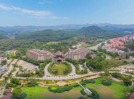 台山康桥温泉度假村外观