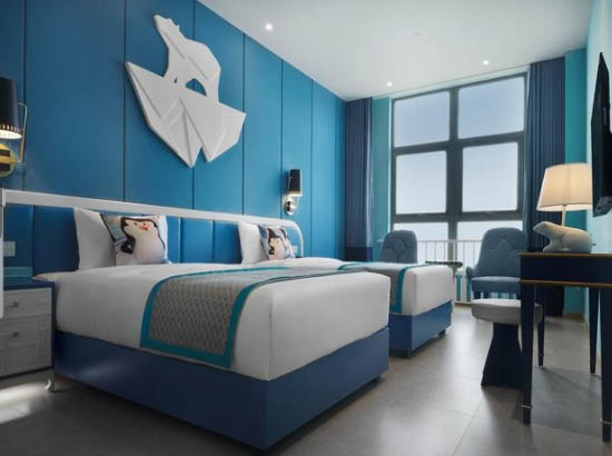 中国海南海花岛度假区欧堡酒店标准双床房