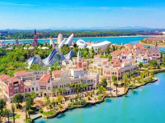 中国海南海花岛度假区浪漫海岸