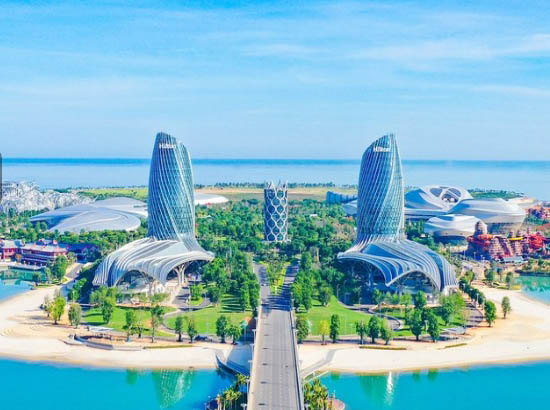 中国海南海花岛度假区海花岛希尔顿酒店外观