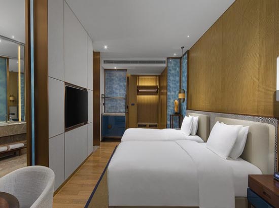 中国海南海花岛度假区希尔顿酒店雅致双床房
