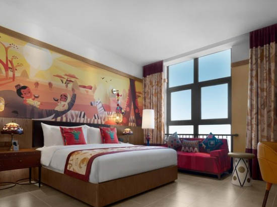 中国海南海花岛度假区欧堡酒店海景大床房