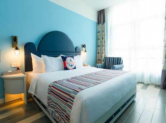 中国海南海花岛度假区欧堡酒店标准大床房