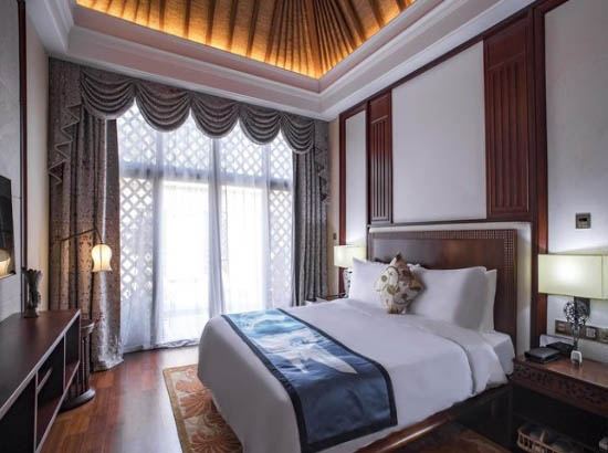 中国海南海花岛度假区风情私汤单层别墅（I型单卧）