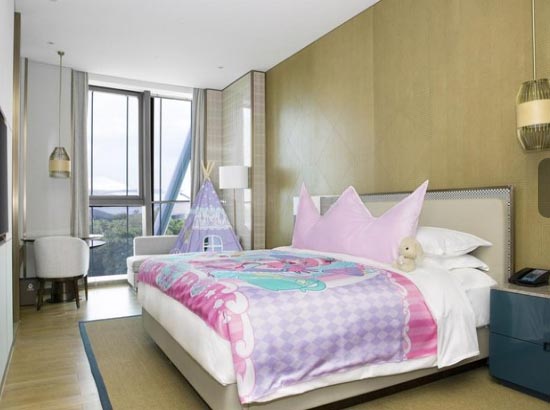 中国海南海花岛度假区希尔顿酒店主题房