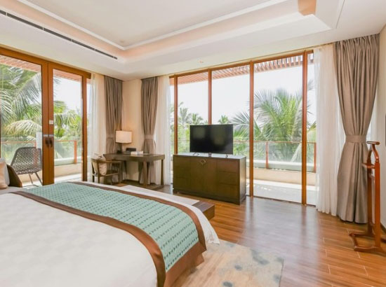博鳌亚洲论坛东屿岛大酒店万泉河景套房