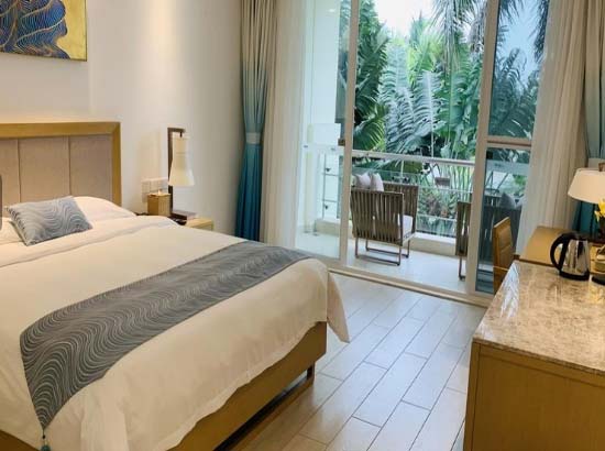 博鳌亚洲论坛会议中心东屿岛度假区棕榈岛园景大床房(金海岸大酒店)