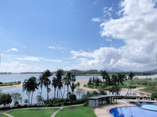 琼海博鳌亚洲论坛金海岸温泉大酒店湖景