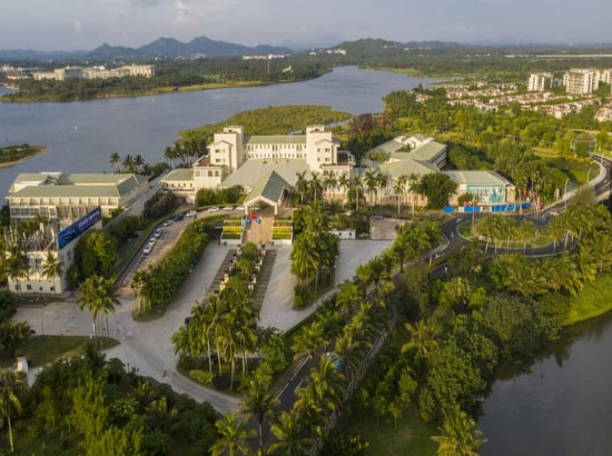 琼海博鳌亚洲论坛金海岸温泉大酒店外观