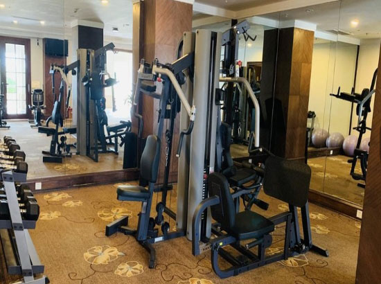 琼海博鳌亚洲论坛金海岸温泉大酒店健身房