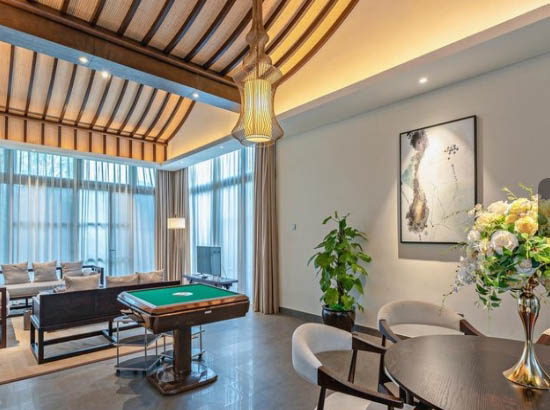 广州从化卓思道温泉度假酒店合院鸣泉两房别墅