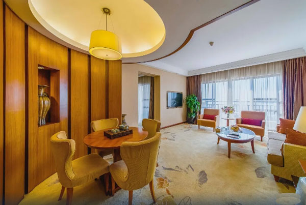 珠海海泉湾海洋温泉度假区海景套房客厅