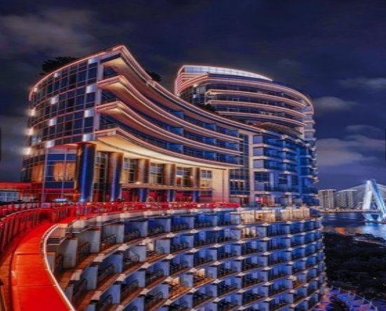 海口华彩洲际酒店外观