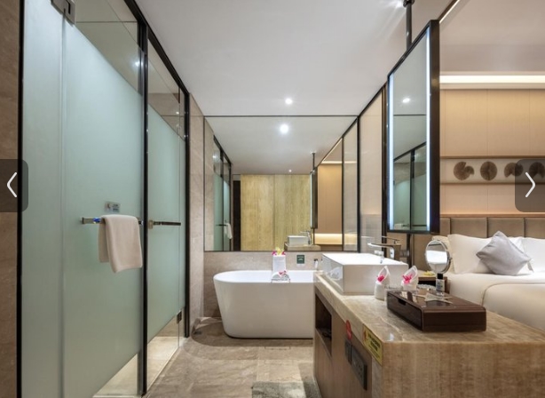 三亚哈曼度假酒店浴缸