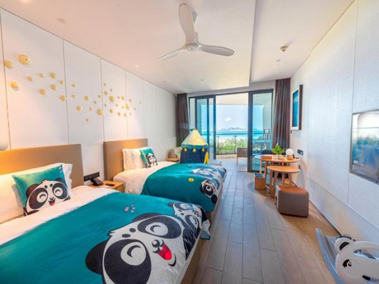 三亚康年酒店亲子双床房
