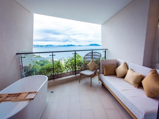 三亚康年酒店二居室复式海景套房