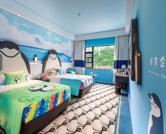 珠海长隆企鹅酒店温带双床房