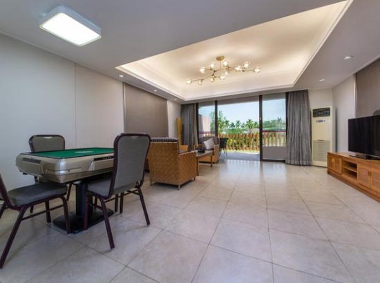 台山悦康桥温泉度假酒店湖畔别墅2房1厅