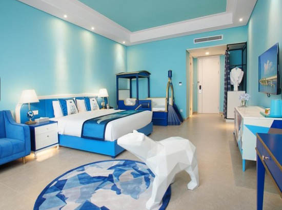 海花岛欧堡度假酒店海景亲子房（三人房）