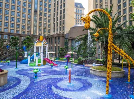 海花岛欧堡度假酒店儿童池