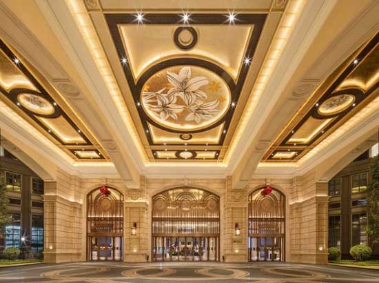 海花岛欧堡度假酒店前台