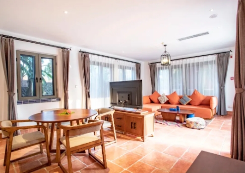 海南熙康云舍健康度假酒店独栋两卧温泉别墅