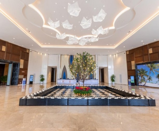 海花岛金立国际大酒店前台