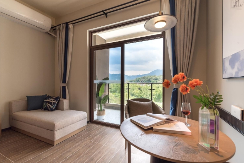 惠州龙门南昆山竹溪山境温泉酒店园景双床房