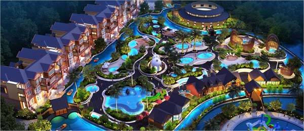 河源巴伐利亚庄园　山水间的童话温泉养生小镇