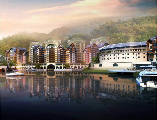 河源巴伐利亚庄园　山水间的童话温泉养生小镇