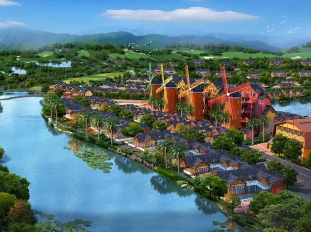 河源巴伐利亚庄园　山水间的童话温泉养生小镇