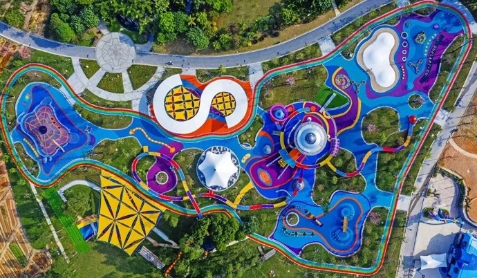 清远勤天熹乐谷温泉度假酒店冬日暖泉亲子乐园