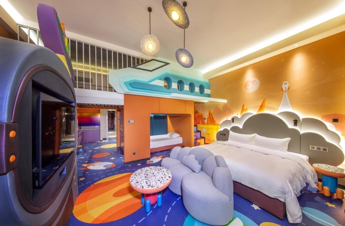 清远勤天熹乐谷温泉度假区是中秋国庆节去逗娃的好地方