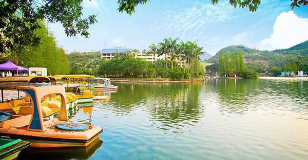 江门古兜温泉综合度假区靠山面海 咸淡双料温泉 江门古兜温泉综合度假区靠山面海 咸淡双料温泉